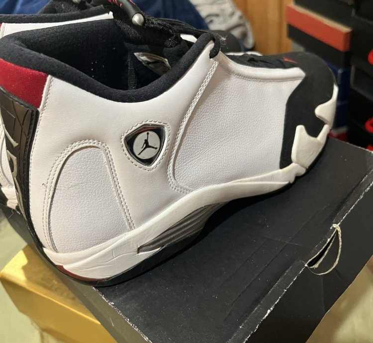 Air Jordan 14 Black Toe 2014 Size 12