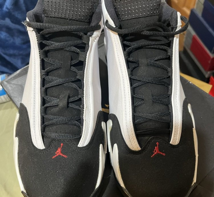 Air Jordan 14 Black Toe 2014 Size 12