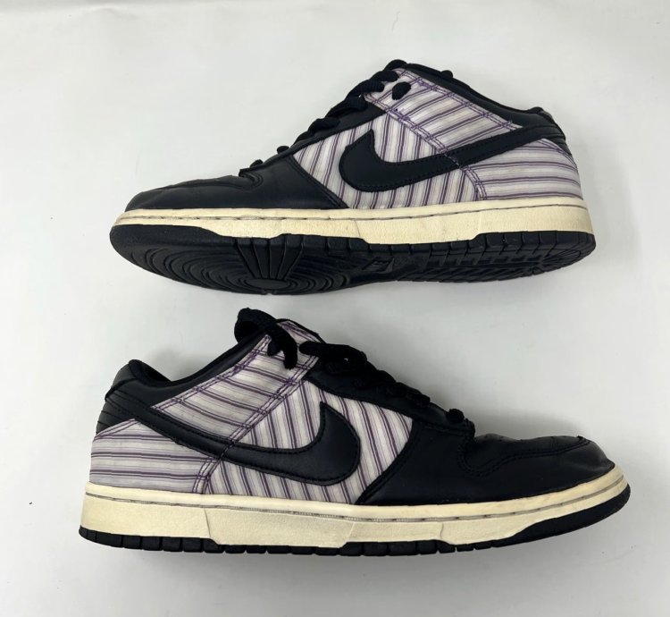 Vintage Nike Dunk Low Pro Sb 2005 Purple Avenger Size Us 10 Low Top Athletic Sneaker Mens