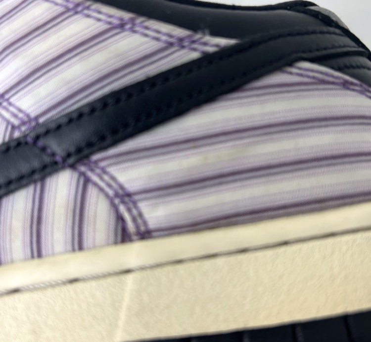Vintage Nike Dunk Low Pro Sb 2005 Purple Avenger Size Us 10 Low Top Athletic Sneaker Mens