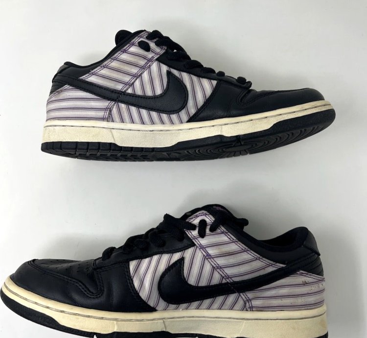 Vintage Nike Dunk Low Pro Sb 2005 Purple Avenger Size Us 10 Low Top Athletic Sneaker Mens