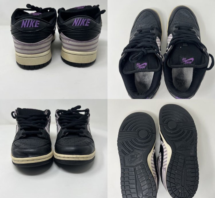 Vintage Nike Dunk Low Pro Sb 2005 Purple Avenger Size Us 10 Low Top Athletic Sneaker Mens