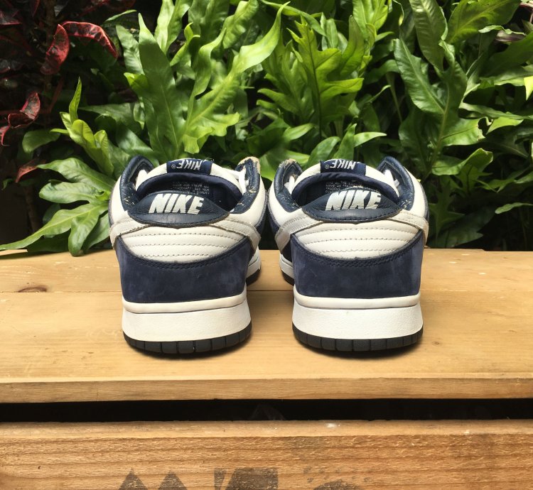 Vintage Nike Dunk Low Pro White Obsidian 2003