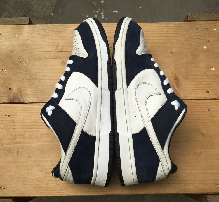 Vintage Nike Dunk Low Pro White Obsidian 2003