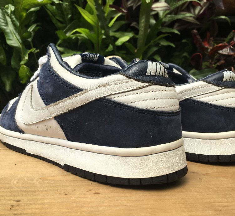 Vintage Nike Dunk Low Pro White Obsidian 2003