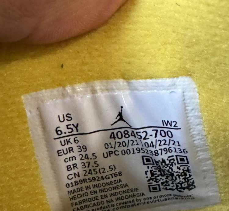 Jordan 4 Lighting