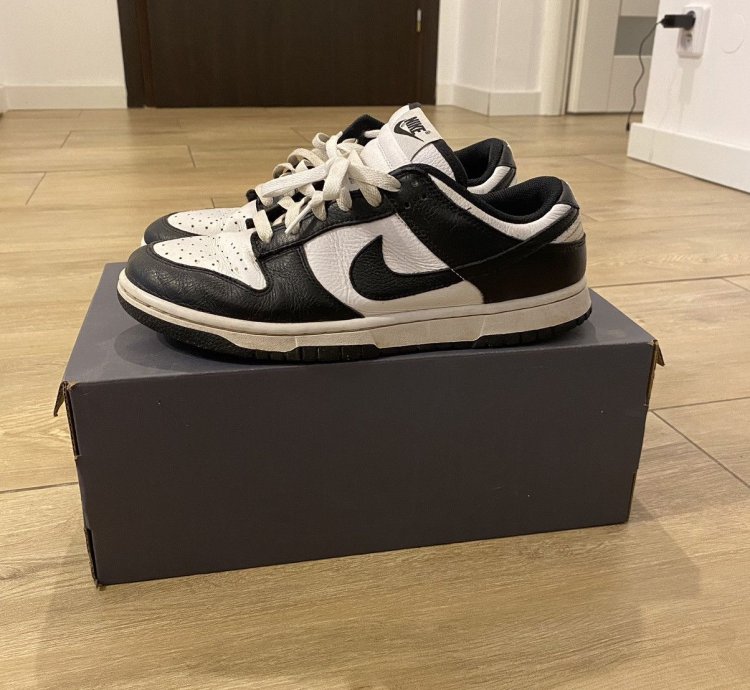 Vintage Nike Dunk Low Retro Panda