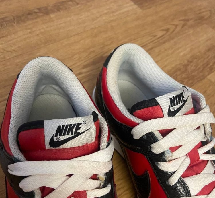 Vintage Nike Dunk Low Spiderman Colorway 2011