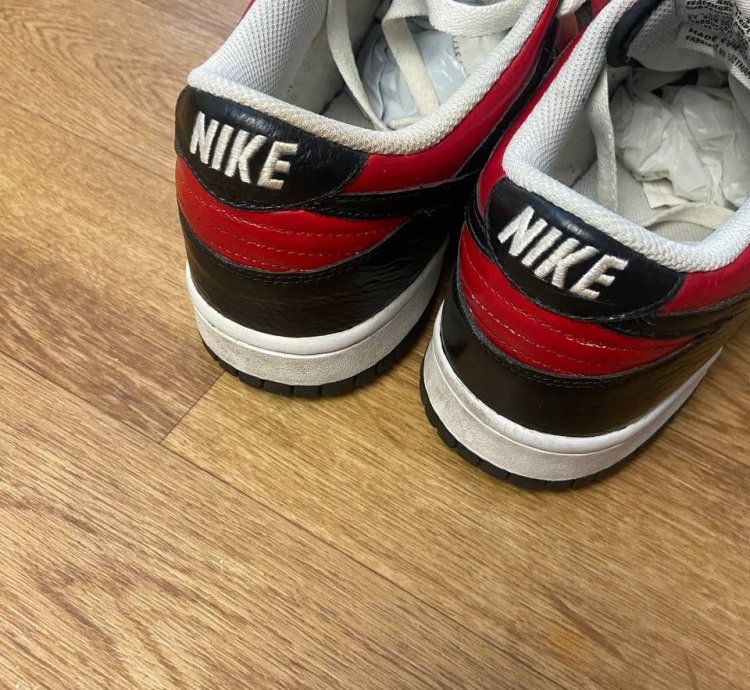 Vintage Nike Dunk Low Spiderman Colorway 2011