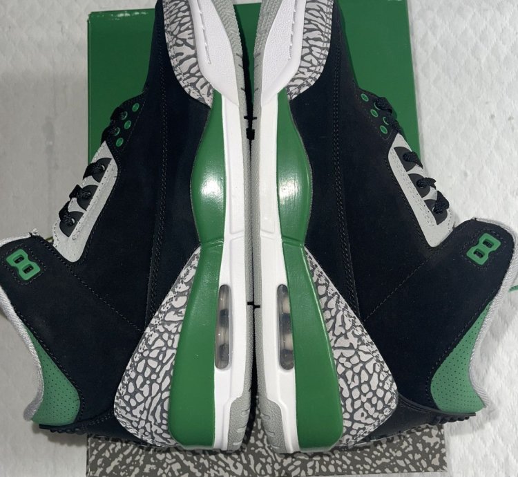 Air Jordan 3 Pine Green Ds Size 10