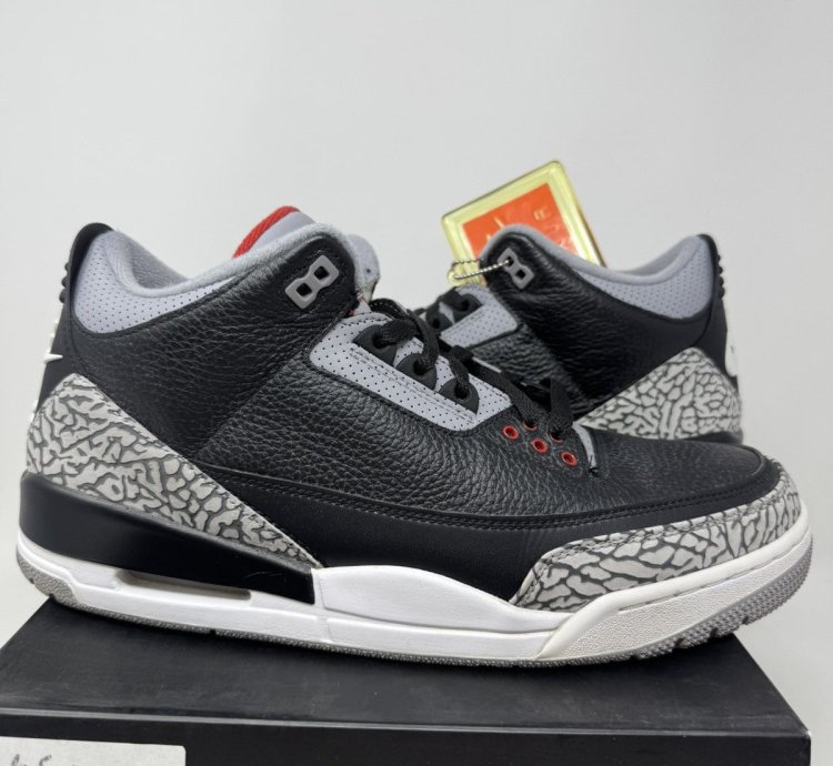 Nike Air Jordan 3 Retro Black Cement 2018