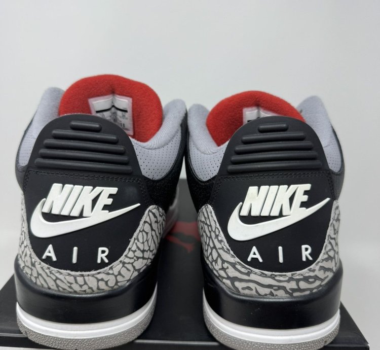 Nike Air Jordan 3 Retro Black Cement 2018