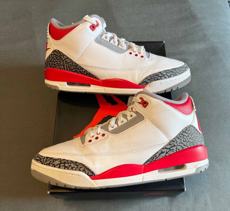 Nike Air Jordan 3 Retro Fire Red