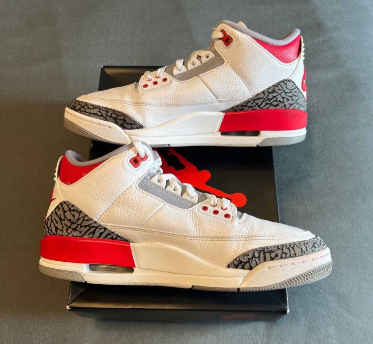 Nike Air Jordan 3 Retro Fire Red