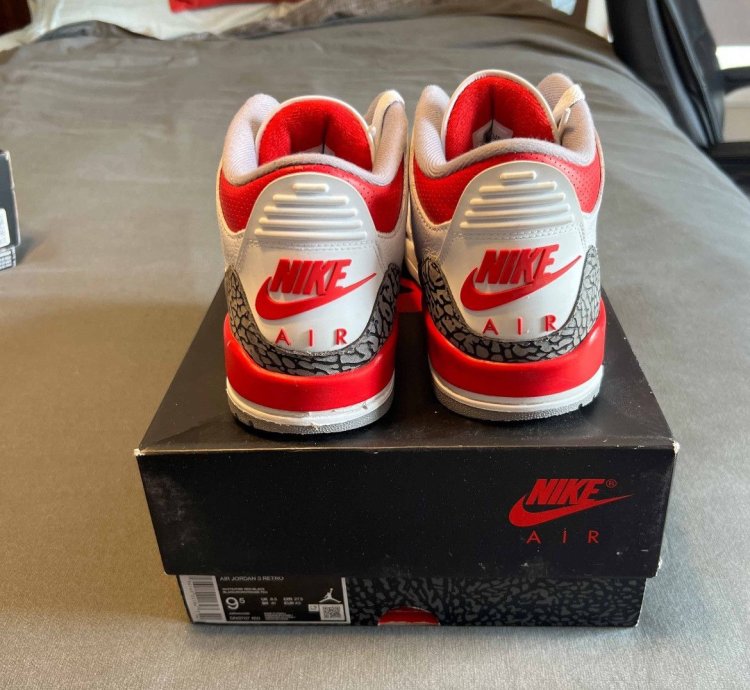 Nike Air Jordan 3 Retro Fire Red