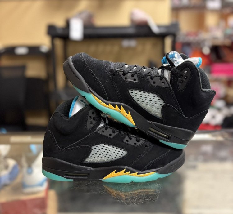 Nike Air Jordan 5 Retro Aqua Gs