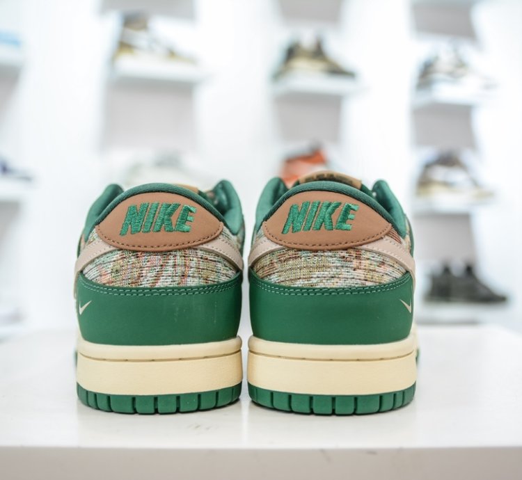 Nike Sb Dunk Low X Clot Beige Green Needle Xb3802-355 -