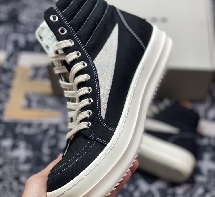 Rick Owens High-top Casual Shoes High-end Retail -