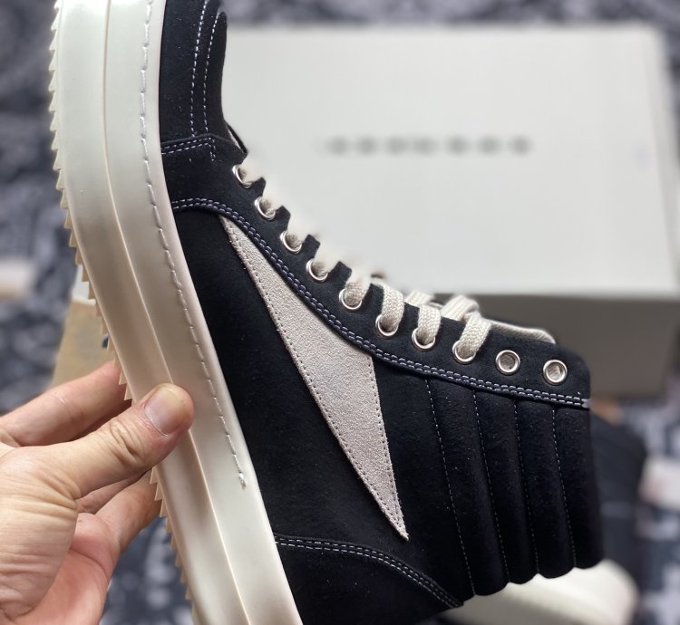 Rick Owens High-top Casual Shoes High-end Retail -