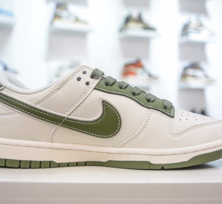 Supreme X Nike Dunk Low Stone Island Joint Beige Green Starry Sky Bb9866-004 - P