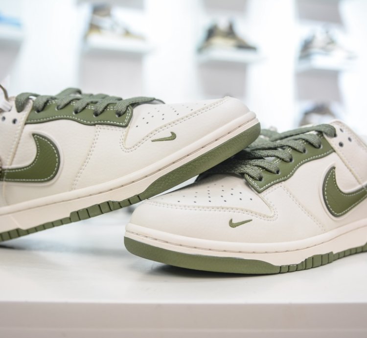 Supreme X Nike Dunk Low Stone Island Joint Beige Green Starry Sky Bb9866-004 - P
