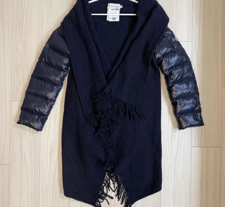 Moncler Navy Mantella Down Jacket