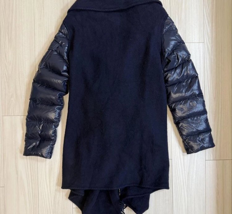 Moncler Navy Mantella Down Jacket