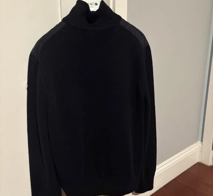 Moncler Padded Wool Cardigan Jacket Coat - Brand New