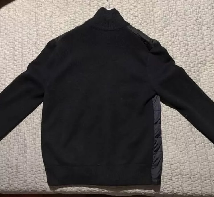 Moncler Padded Wool Cardigan Jacket Coat - Brand New