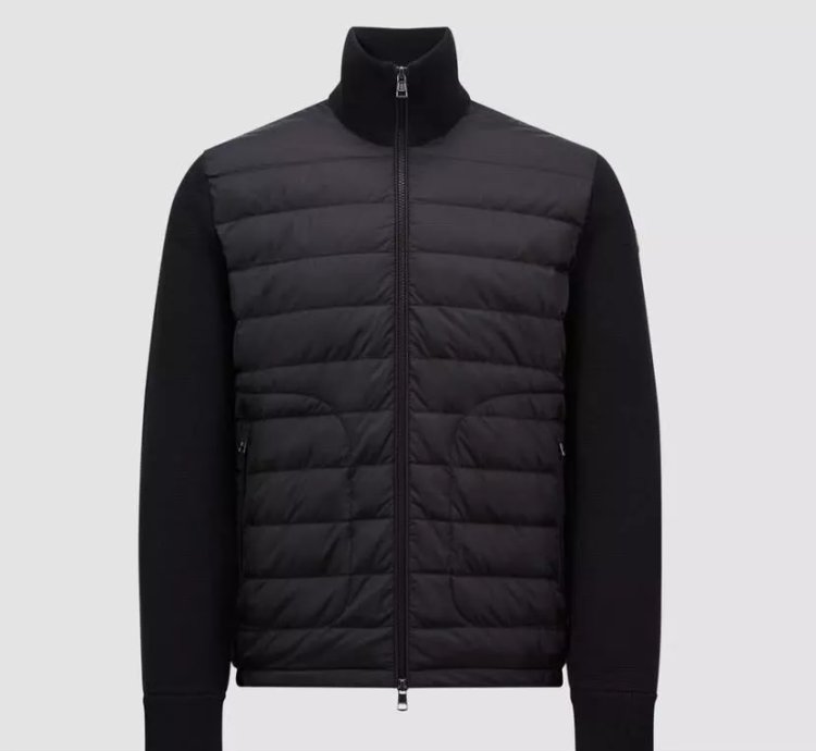 Moncler Padded Wool Cardigan Jacket Coat - Brand New