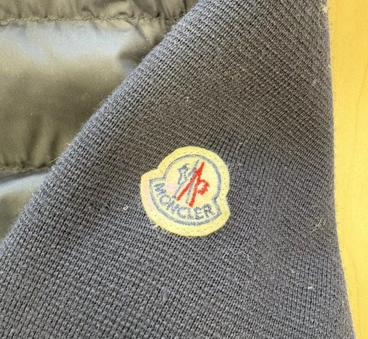 Moncler Padded Wool Cardigan Jacket Coat - Used