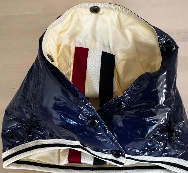 Moncler Reversible Detachable Down Puffer Hood Only Designer Osfa