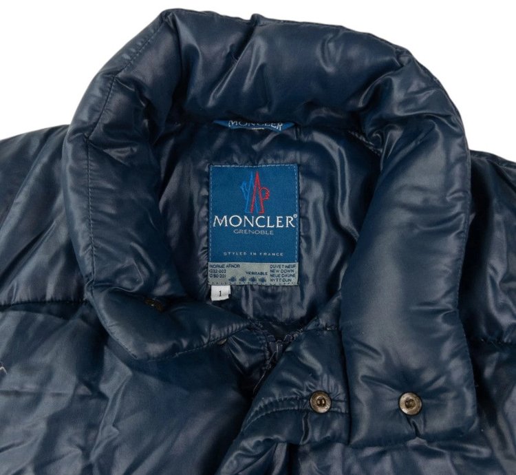 Vintage Moncler Zip Up Puffer Jacket Size
