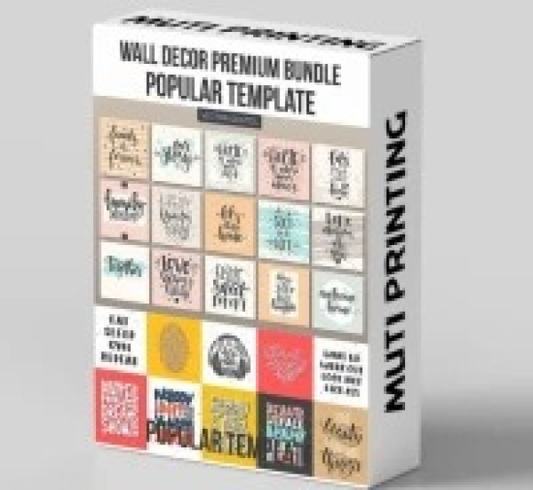 Wall Decor Bundle Vector Only - Coreldraw Template