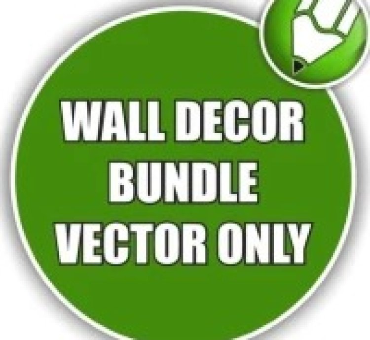 Wall Decor Bundle Vector Only - Coreldraw Template
