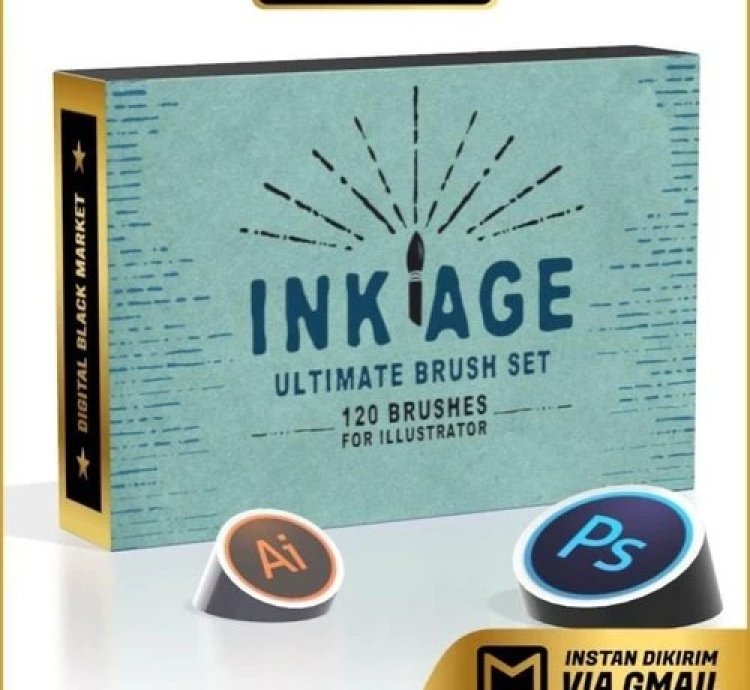 Ink Age Brushes For Illustrator