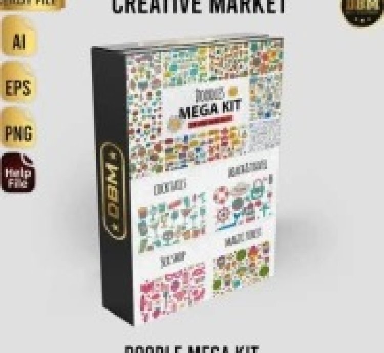 Doodle Mega Kit - Vector Designs