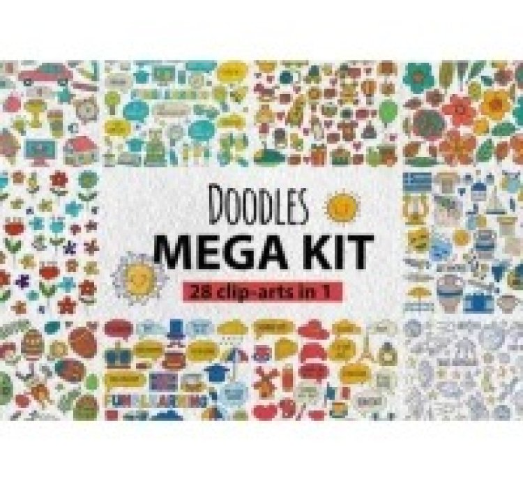 Doodle Mega Kit - Vector Designs