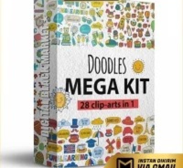 Doodle Mega Kit - Vector Designs