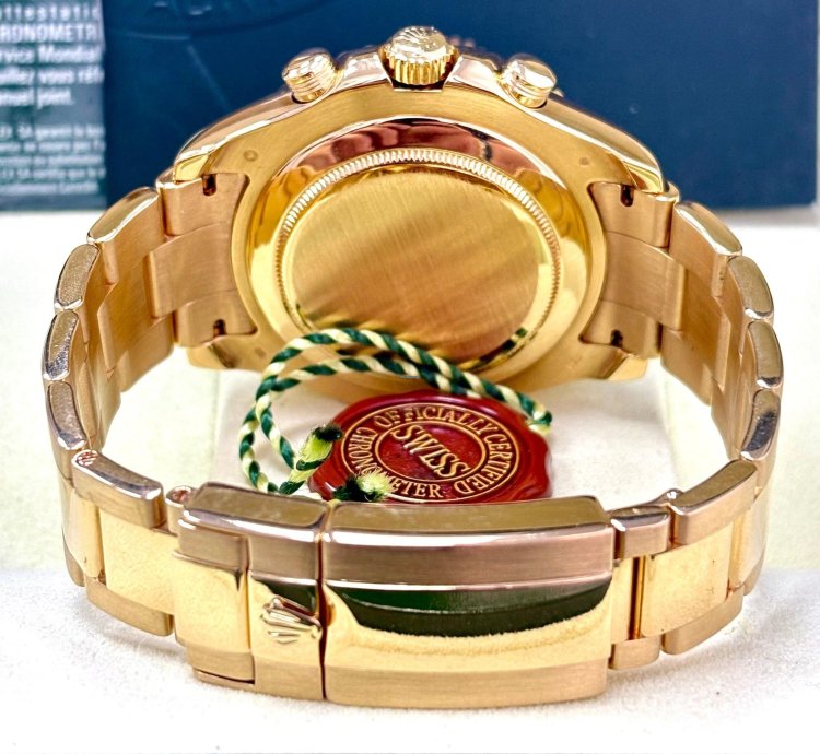 Rolex Yacht-master Ii 44mm Yellow Gold 116688 Box Papers