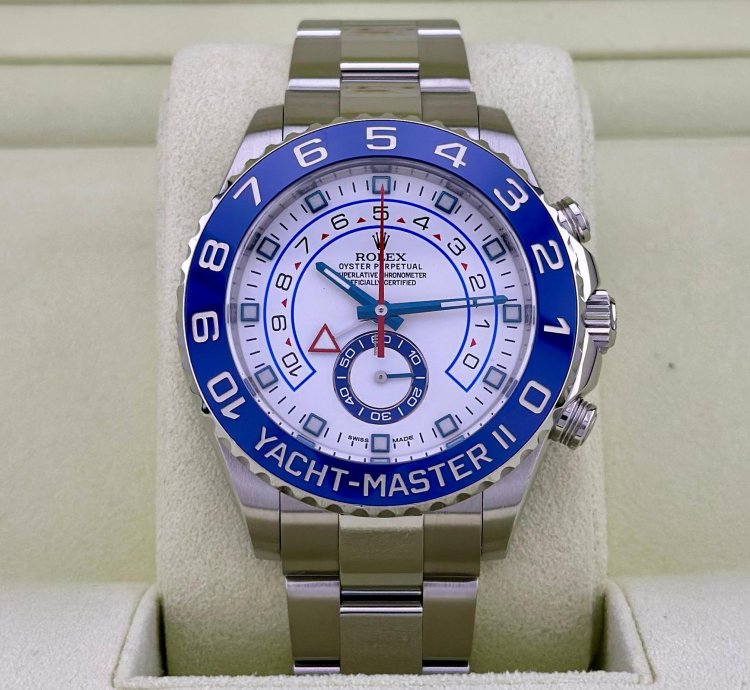Rolex Yacht-master Ii Full-set 2014 Lc100 Automatic 44mm Top Vip