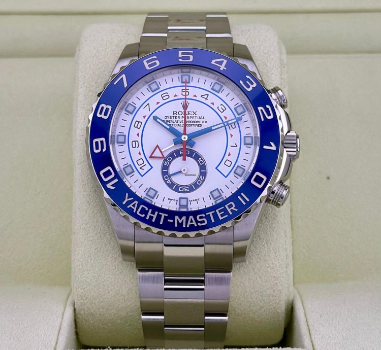 Rolex Yacht-master Ii Full-set 2014 Lc100 Automatic 44mm Top Vip