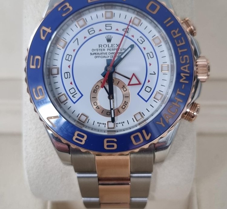 Rolex Yacht-master Ii Steel And Gold
