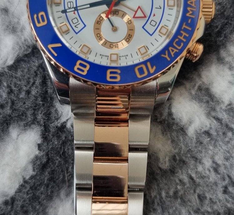 Rolex Yacht-master Ii Steel And Gold