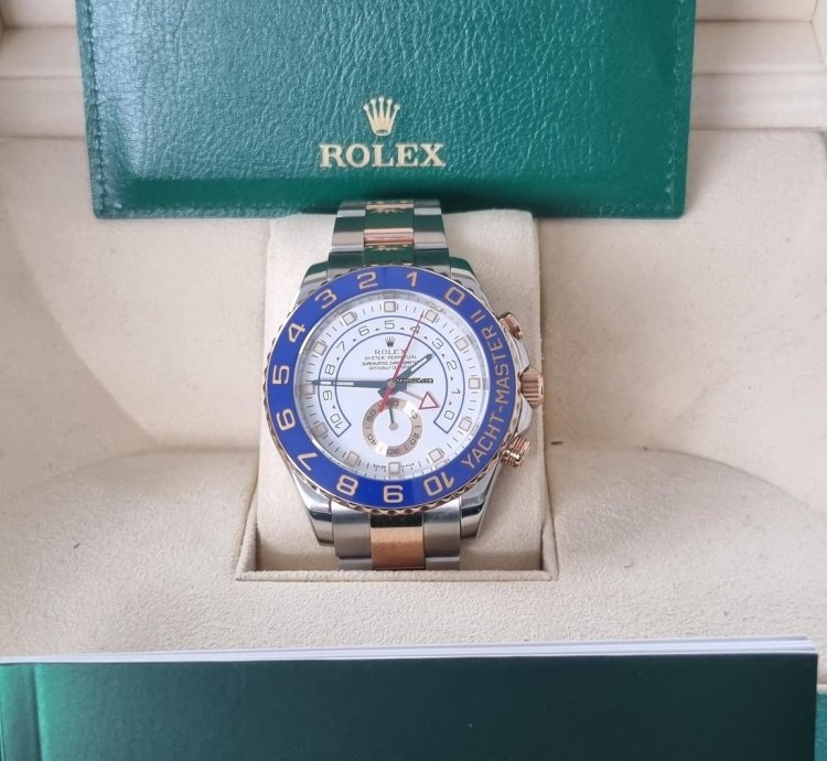 Rolex Yacht-master Ii Steel And Gold