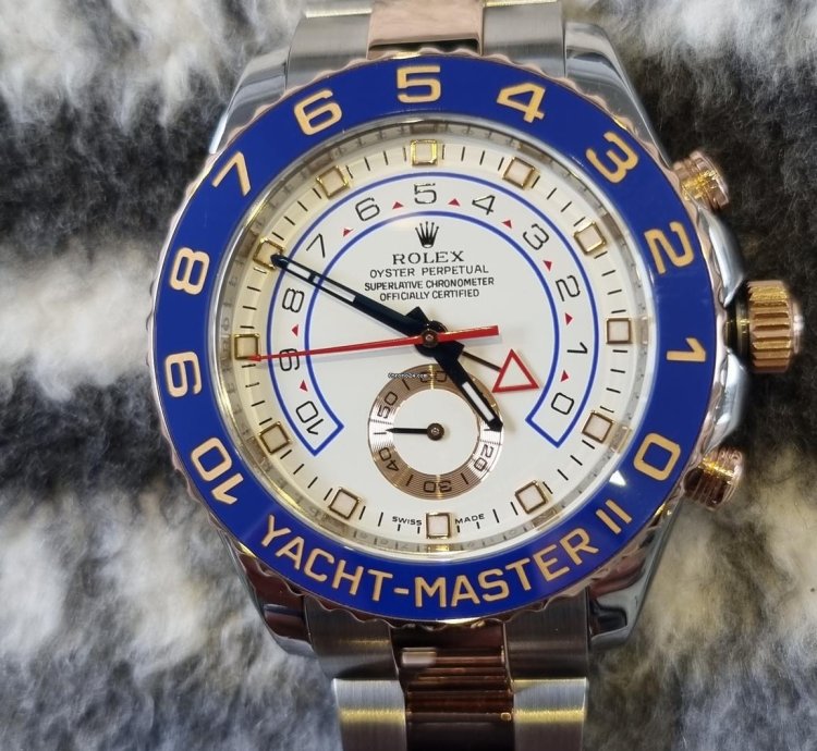 Rolex Yacht-master Ii Steel And Gold