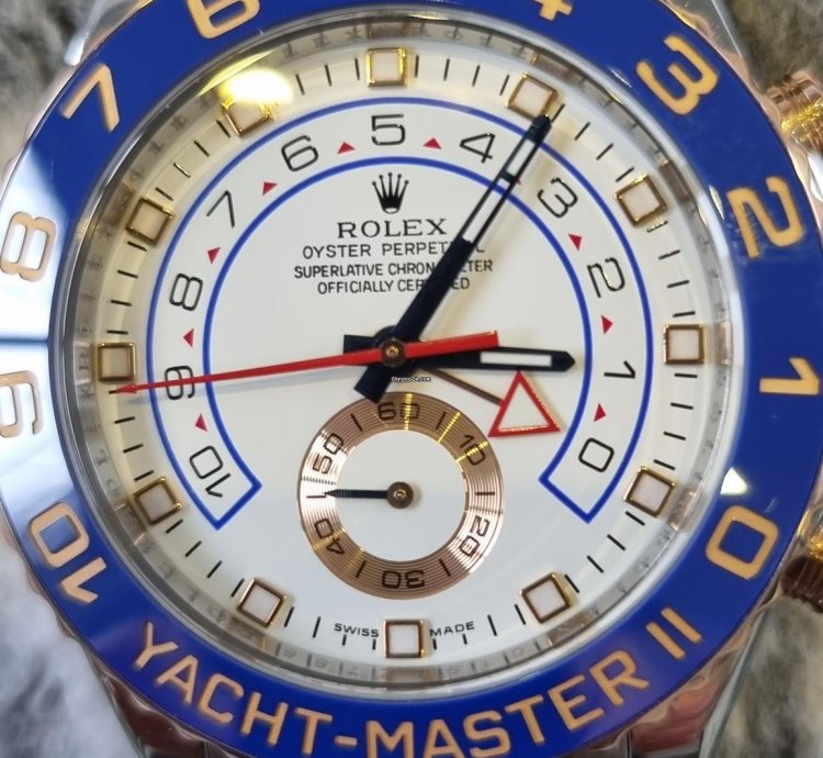 Rolex Yacht-master Ii Steel And Gold