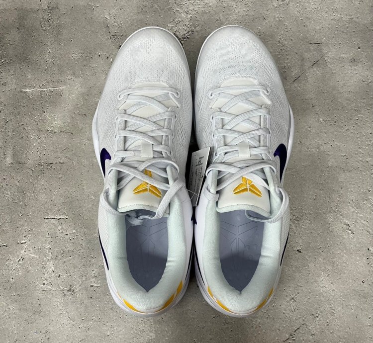 Nike Kobe 8 Protro White And Court Purple