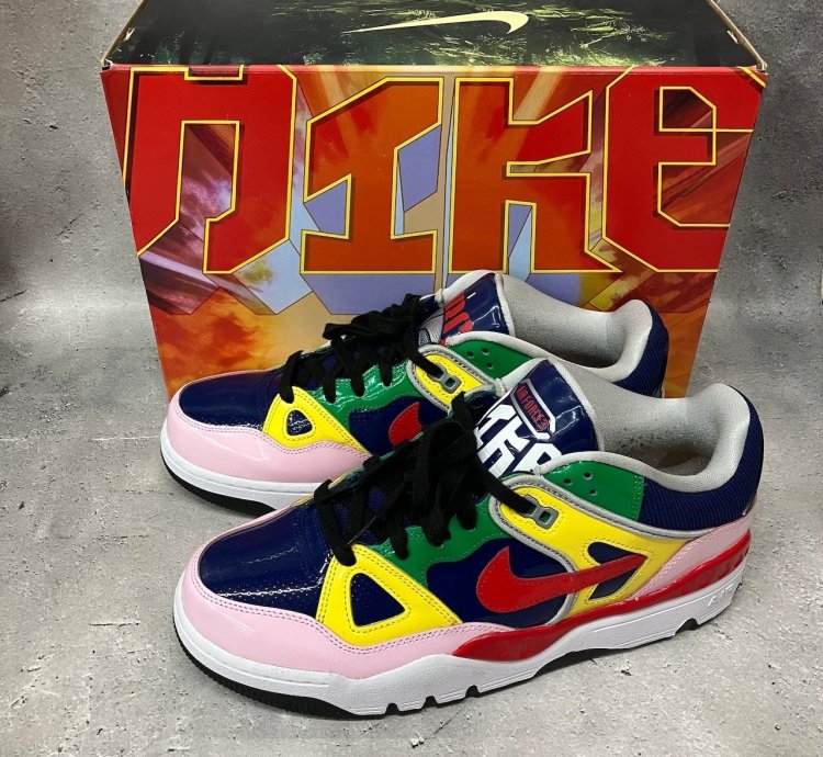Nigo × Nike Air Force 3 Low Sp Navy Heel Logo Ogin
