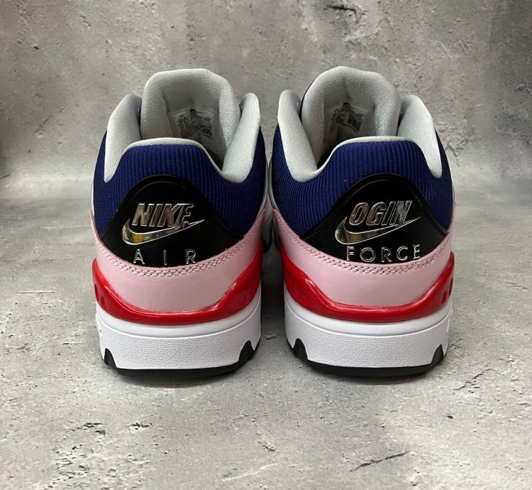 Nigo × Nike Air Force 3 Low Sp Navy Heel Logo Ogin